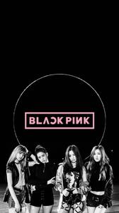 Blackpink Logo For Whistle blackpink logo wallpaper