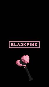 Blackpink Logo With Bi Ping Bong blackpink logo wallpaper