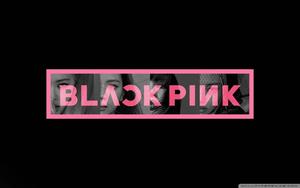 Blackpink's Iconic Logo blackpink logo wallpaper