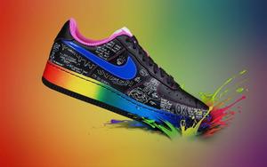 Blaze New Trails in Nike's Colorful Sport Shoes nike wallpaper