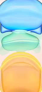 Blending Colorful Abstract Design with iPhone 11's Popularity iphone 11 wallpaper