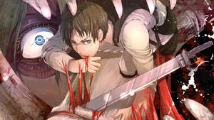 Bloody Eren Yeager Art eren yeager wallpaper