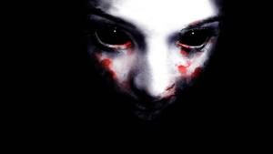 Bloody Face Black Eyeballs Scary scary wallpaper