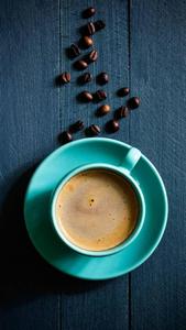 Blue Aesthetic Coffee blue aesthetic wallpaper