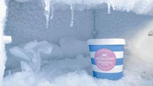 Blue Aesthetic Frozen Ice Cream blue aesthetic wallpaper