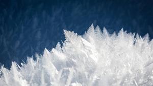 Blue Aesthetic Snow Crystals blue aesthetic wallpaper