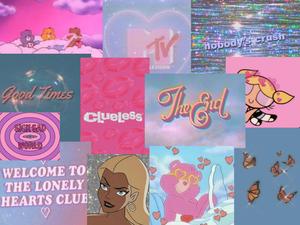 Blue And Pink Y2k y2k wallpaper