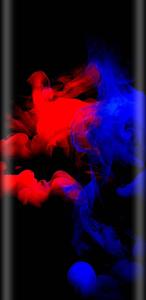 Blue And Red Smoke On Samsung Full HD samsung full hd wallpaper