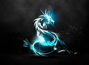 Blue Dragon Letter S letter s wallpaper