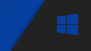 Blue Gray Windows 10 windows wallpaper