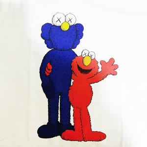 Blue KAWS With Elmo kaws wallpaper