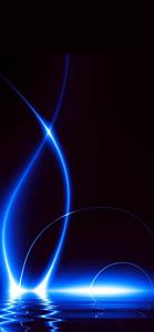 Blue Light iPhone Dark iphone dark wallpaper