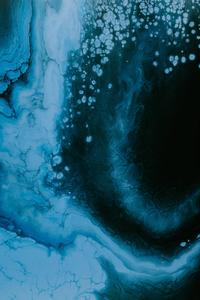 Blue Liquid Paint 8K Phone 8k phone wallpaper