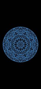 Blue Mandala iPhone 11 iphone 11 wallpaper