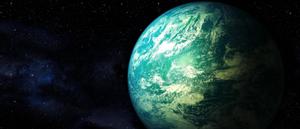 Blue Planet In Universe universe wallpaper