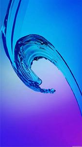 Blue Purple Water Splash Samsung samsung wallpaper