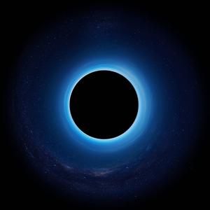 Blue Spherical Black Hole black hole wallpaper