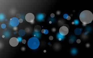 Blue Spots On Dark dark wallpaper