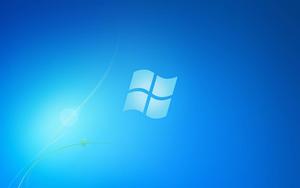 Blue Windows 7 Home screen windows 7 wallpaper