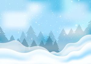 Blue Winter Trees Picture winter wallpaper