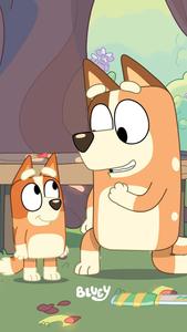 Bluey and her family go on adventures together! bluey wallpaper