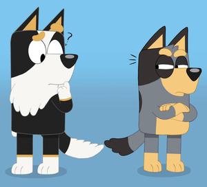 Bluey OC Characters bluey wallpaper