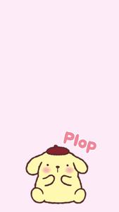 Blushing Pompompurin pompompurin wallpaper