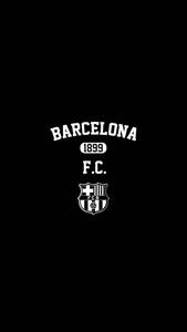 Bold Black White Barcelona FC barcelona wallpaper
