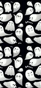 Boo, it's me! cute ghost wallpaper