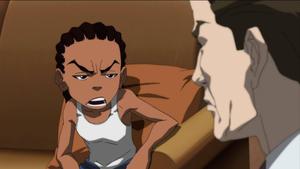 Boondocks Riley Arguing boondocks wallpaper