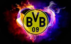 Borussia Dortmund Logo Art borussia dortmund wallpaper
