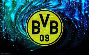 Borussia Dortmund Swirling Blue borussia dortmund wallpaper