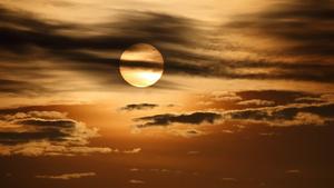 Bright Sky With Moon sky wallpaper