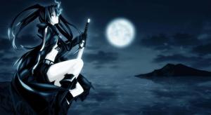 Brighten up your day with a cheerful Cute Dark Anime character! cute dark anime wallpaper