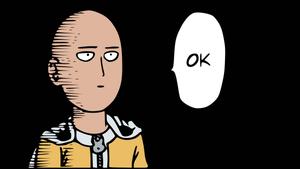 “Bring it On!” - Saitama, One-Punch Man one punch man wallpaper