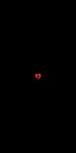 Broken heart on a dark background broken heart black wallpaper