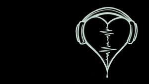Broken Heart Over a Dark Background broken heart black wallpaper