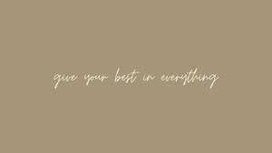 Brown Motivational Aesthetic Desktop motivational aesthetic desktop wallpaper