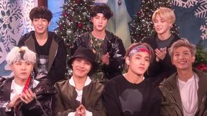BTS Christmas Interview Picture Wallpaper