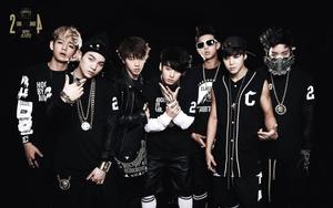 BTS Group Photo In Hip-Hop bts group photo wallpaper
