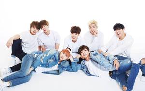 BTS Group Photo In Jeans bts group photo wallpaper
