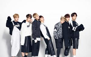 BTS Group Photo PUMA Outfit bts group photo wallpaper