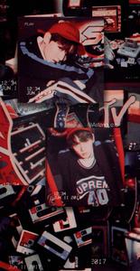 BTS JK Aesthetic Film Photos Wallpaper