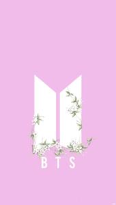 BTS Minimalist Logo bts logo wallpaper
