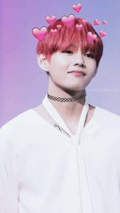 Bts V looking handsome and posing for the camera bts v wallpaper
