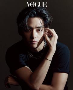 BTS V Vogue Black Shirt bts v wallpaper