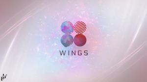 BTS - Wings Logo Wallpaper