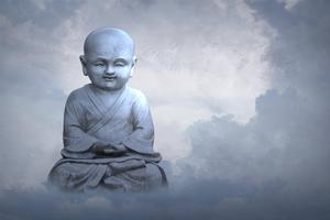 Buddha in the Clouds buddha wallpaper