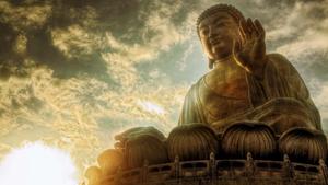 Buddha leads a life of tranquility and peace buddha wallpaper