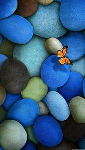 Butterfly And Stones Beautiful Phone beautiful phone wallpaper